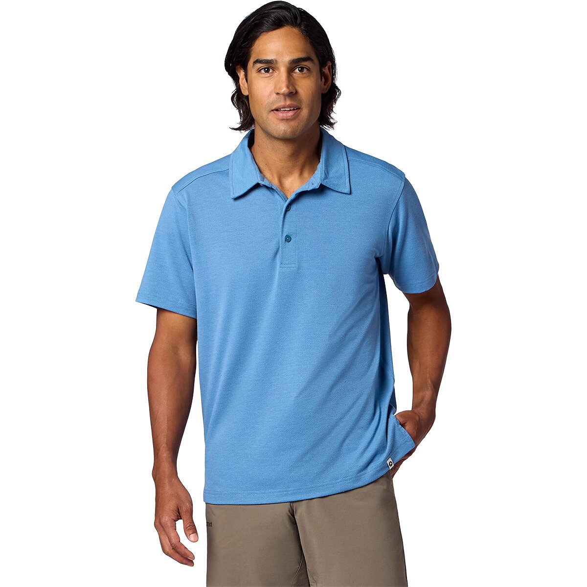 Image of Marmot Sereno Polo Shirt - Men's Summerstorm Heather, M