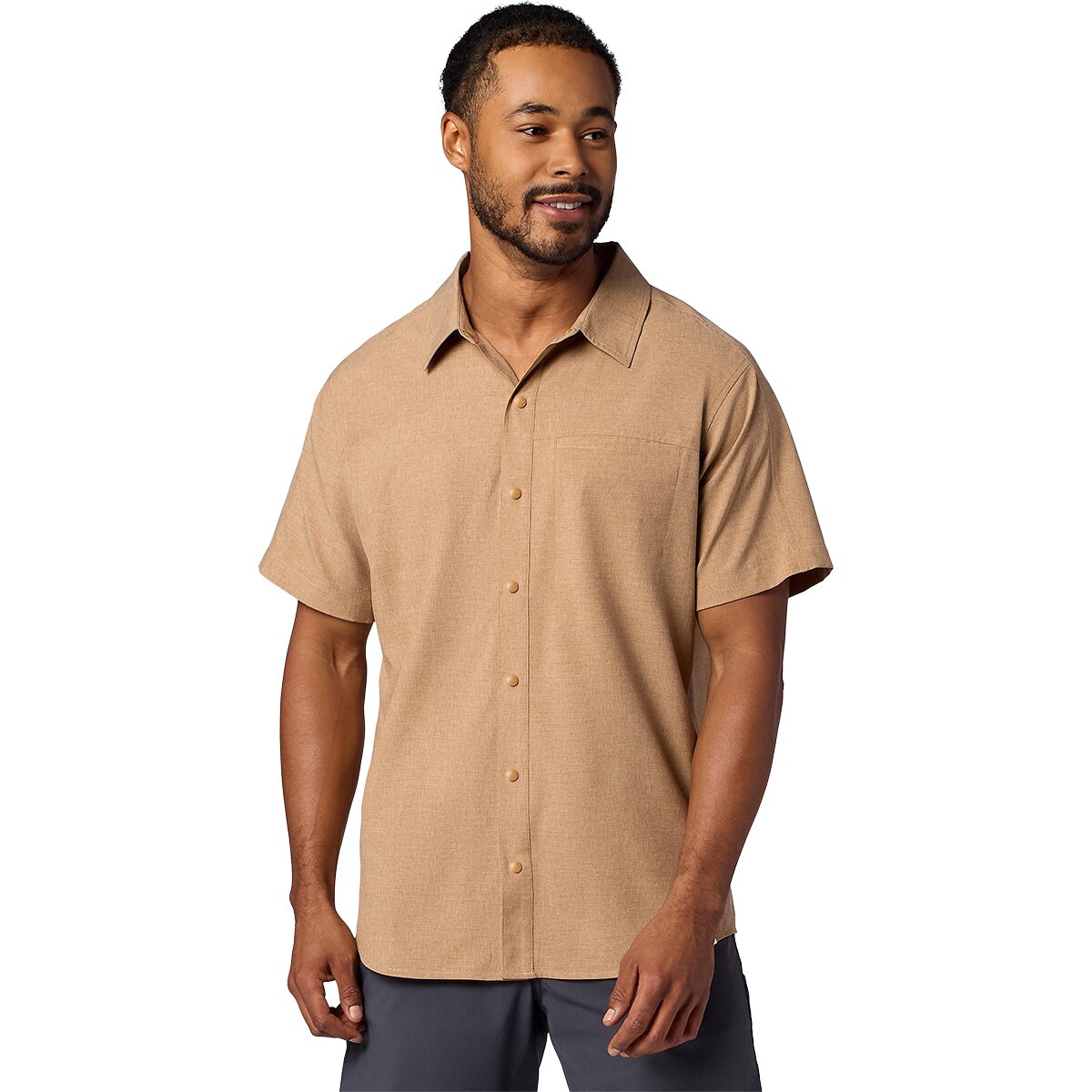 Image of Marmot Spring Creek Shirt - Men's Dromedary Heather, XXL