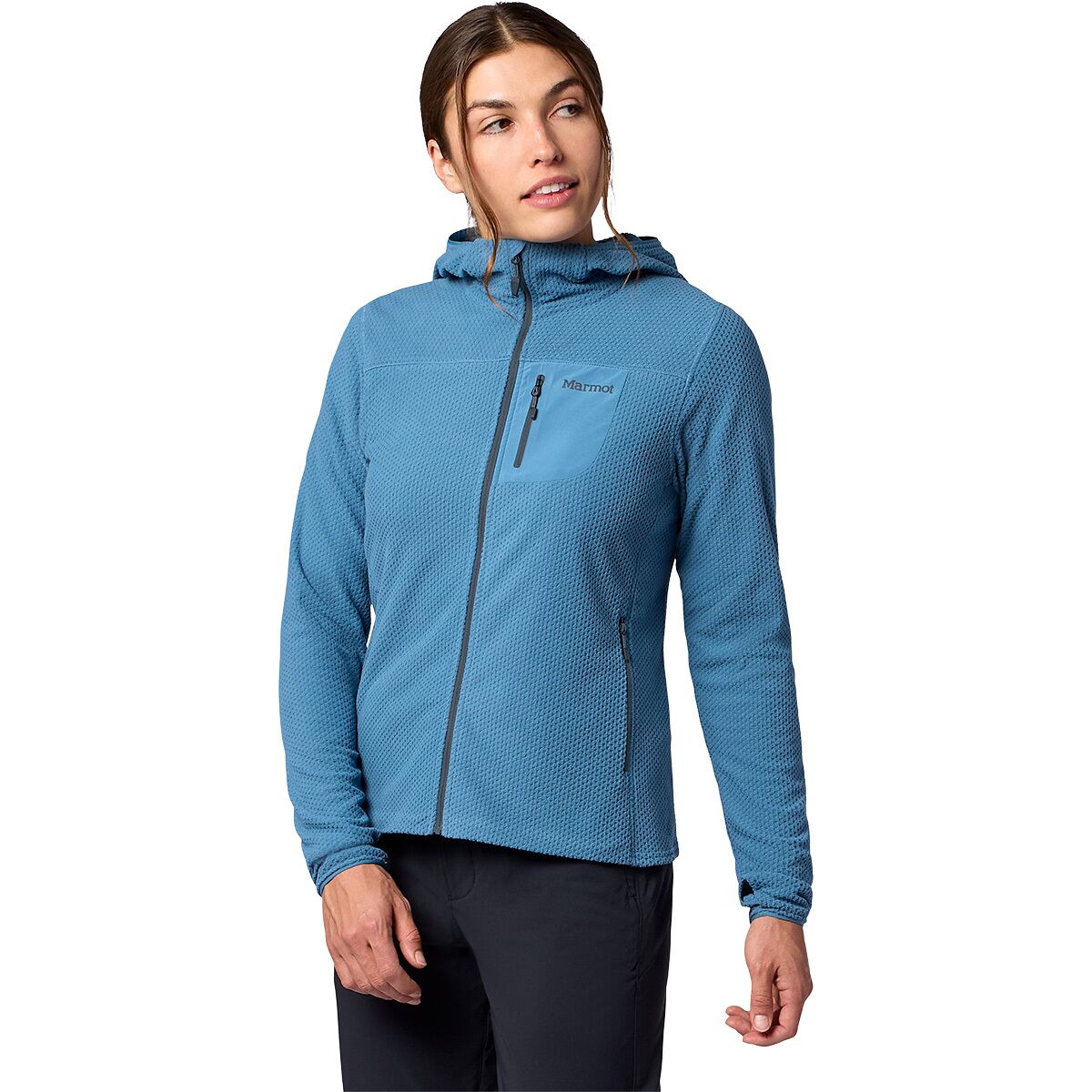 Image of Marmot AirFleece Hoodie - Women's Summer Storm, S