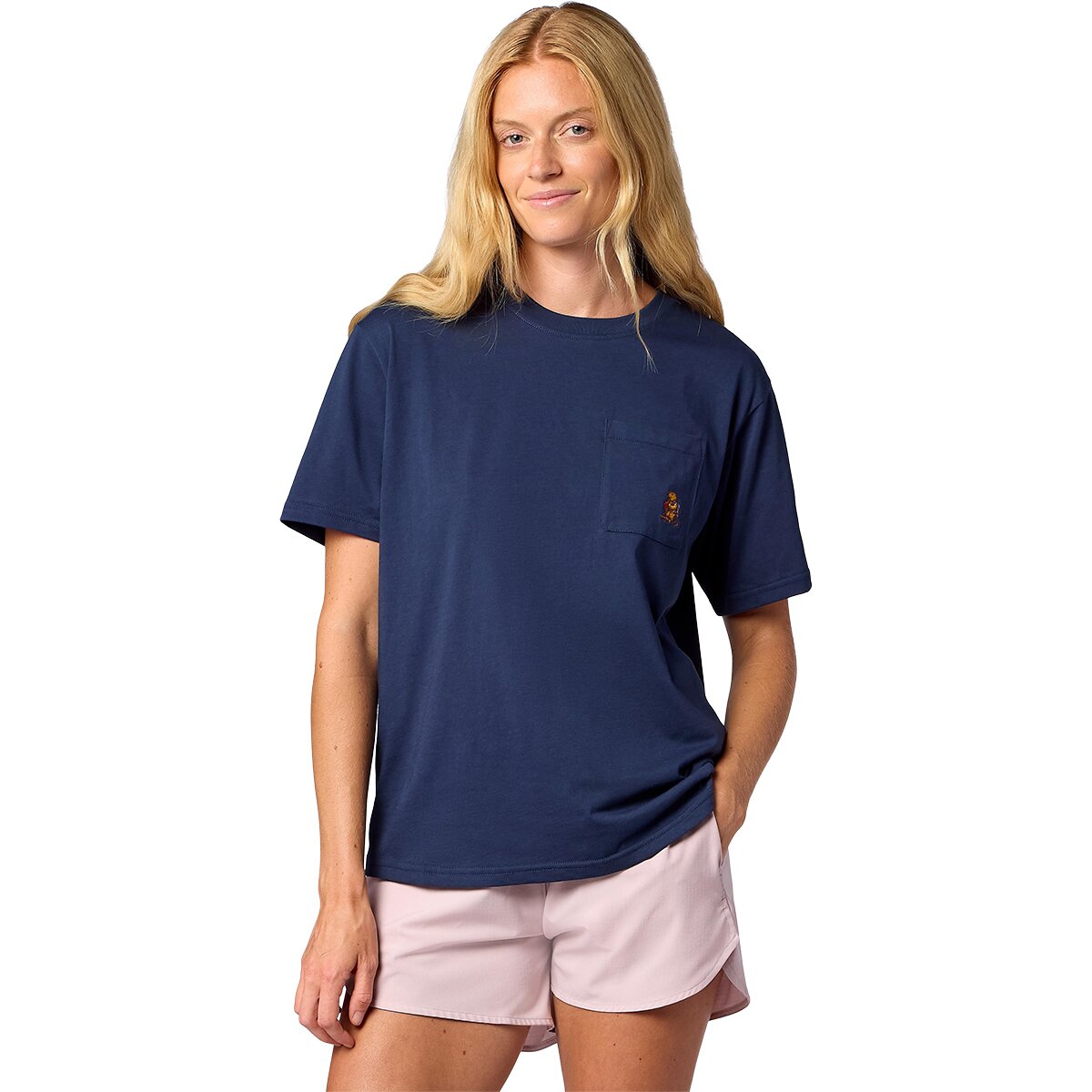 Image of Marmot Marty Pocket T-Shirt - Women's Nightfall Navy, L