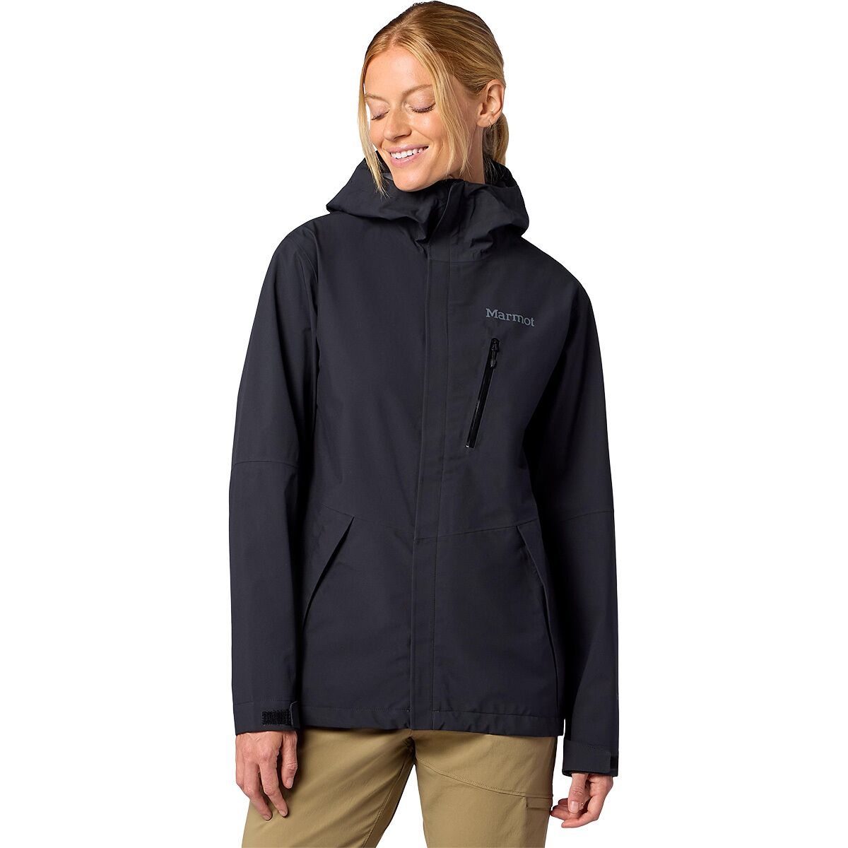 Image of Marmot PreCip Evo Pro Jacket - Women's Black, S