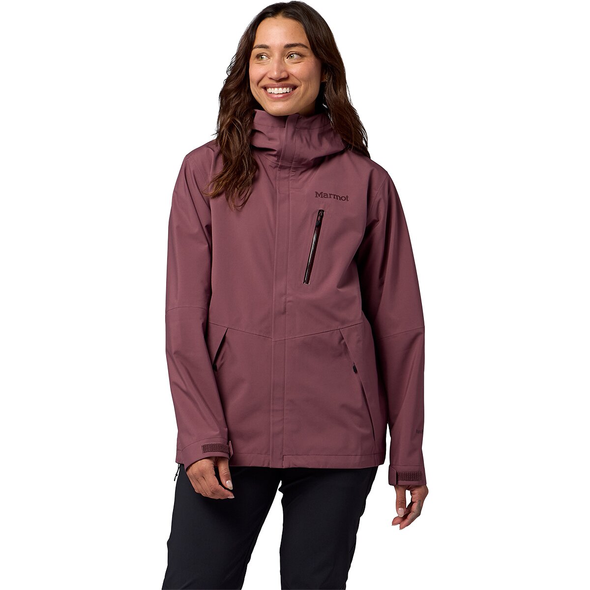 Image of Marmot PreCip Evo Pro Jacket - Women's Sugar Plum, XL