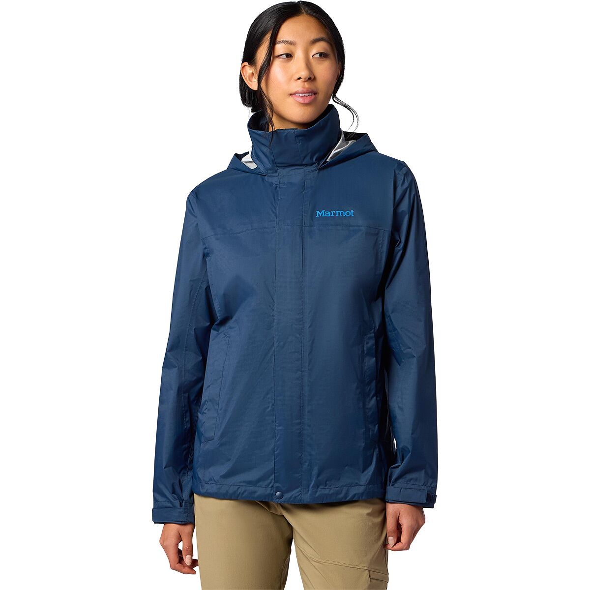 Image of Marmot Precip Evo Jacket - Women's Nightfall Navy, XL
