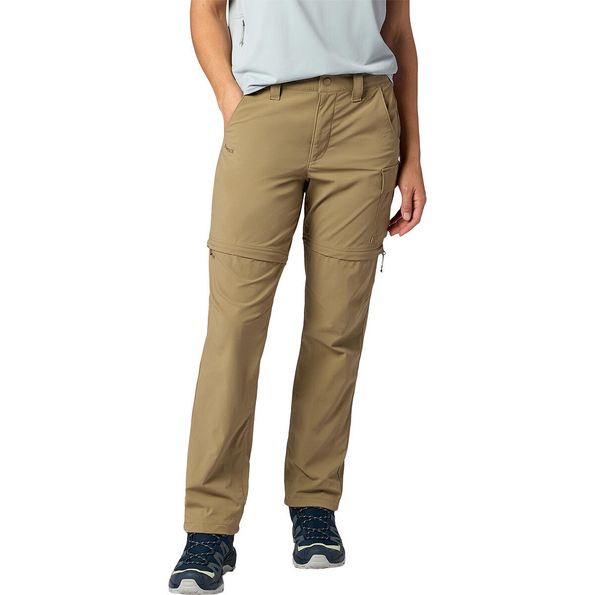 Image of Marmot Trailway Convertible Pant - Women's Desert Khaki, 14