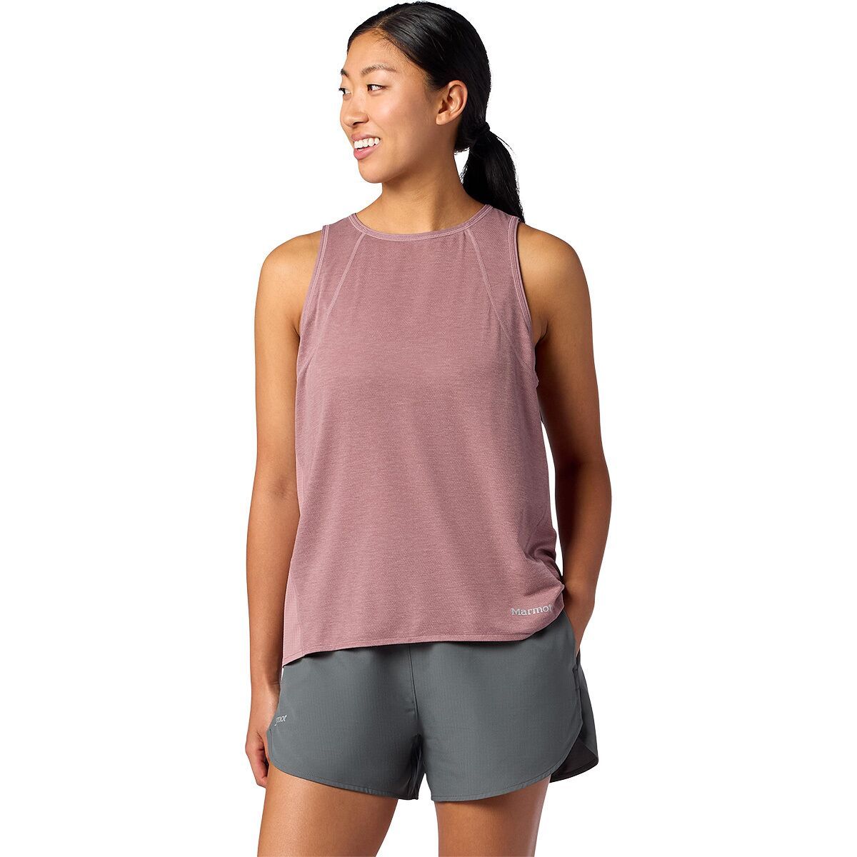Image of Marmot Uptrail Tank Top - Women's Light Mauve, M