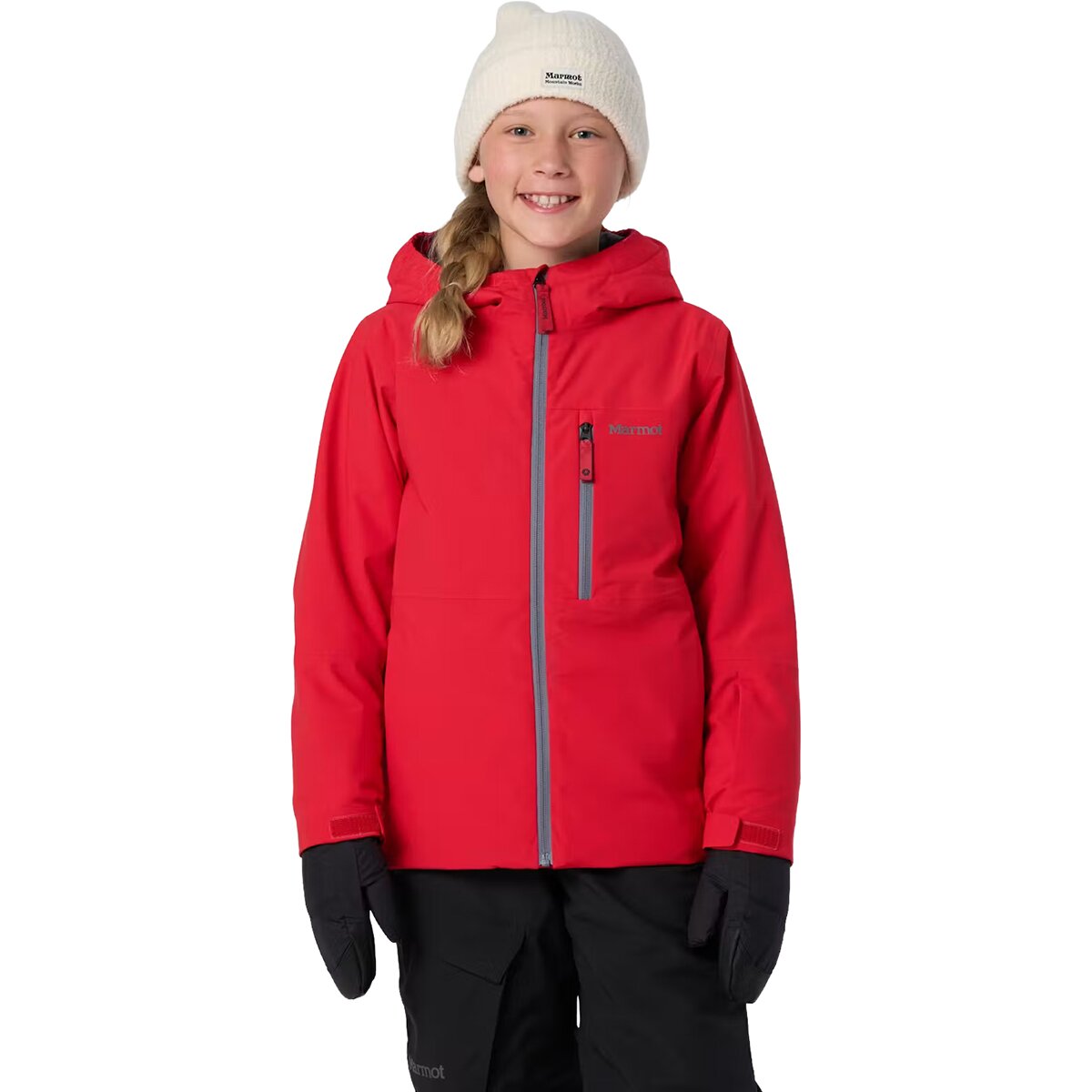 Image of Marmot Snowline Jacket - Kids' Team Red, M