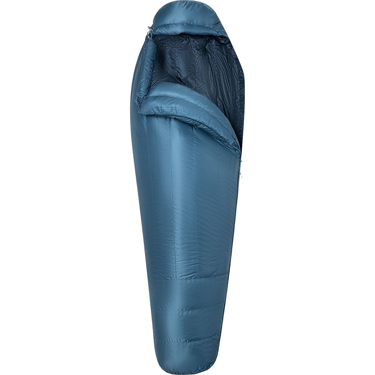 Marmot HiberNest 15 Sleeping Bag: 15F Down Summer Storm/Thunderhead, Reg/Left Zip