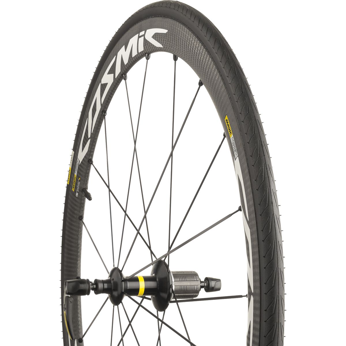 Mavic Cosmic Carbone 40 Elite Wheelset - Clincher - Bike