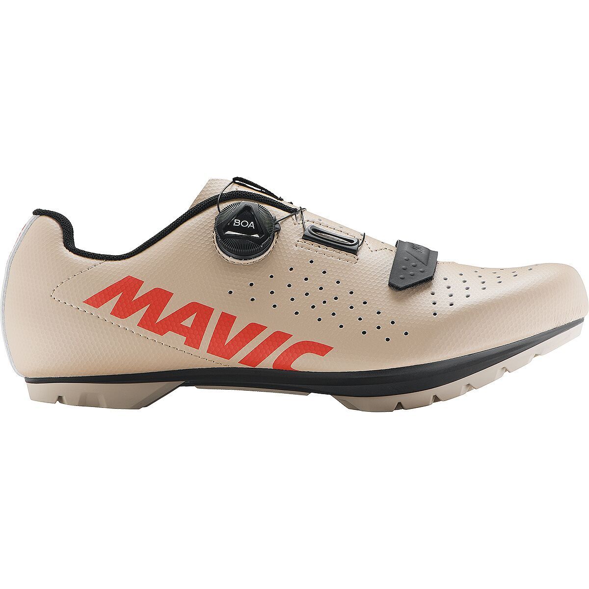 Image of Mavic Cosmic Boa SPD Mountain Bike Shoe White Pepper/Spicy O, US 9.0/UK 8.5