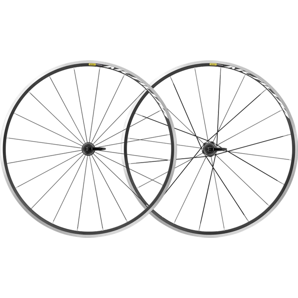 Image of Mavic Aksium RB QR Wheelset Rim Brake, HG, QR 9x100/9x130