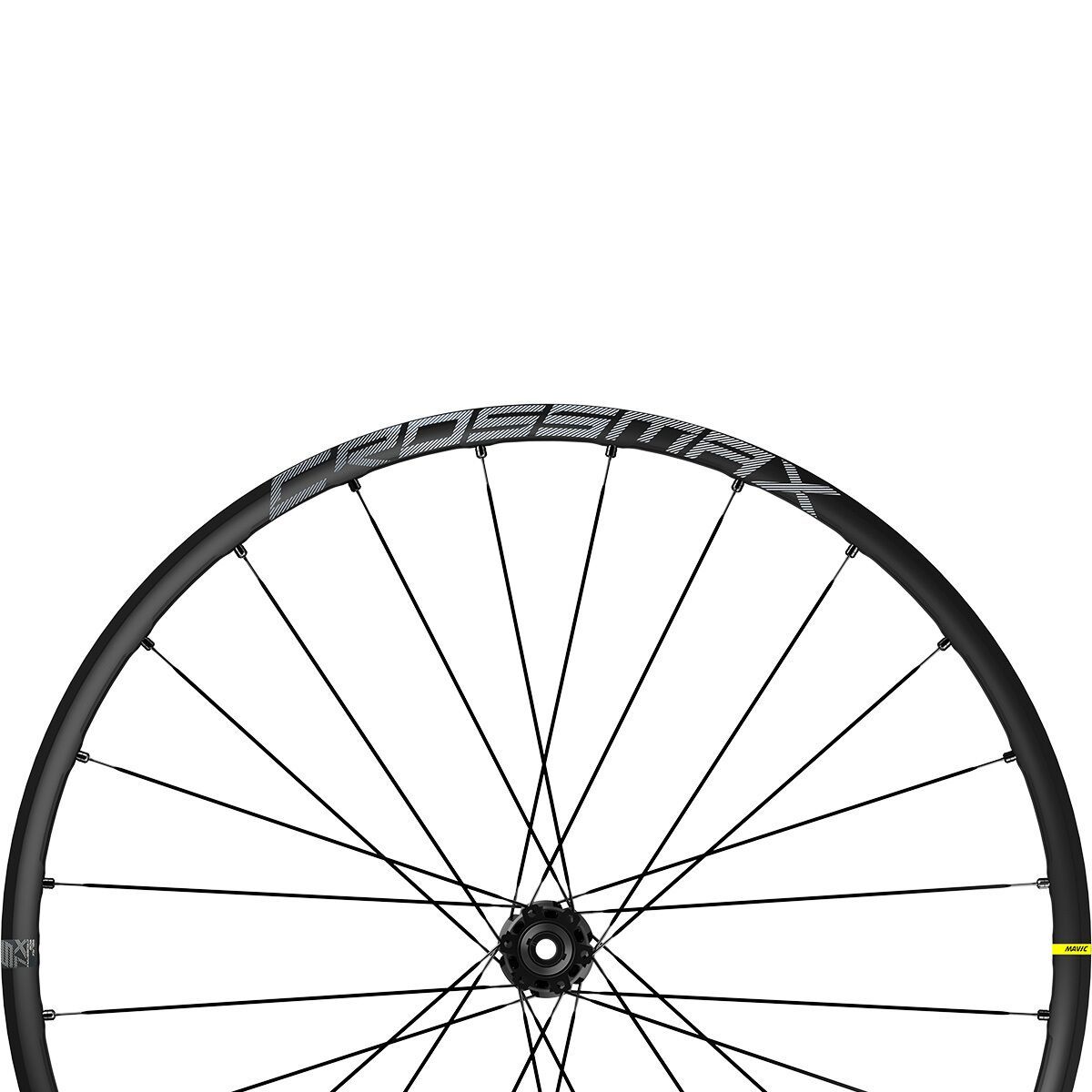 Image of Mavic Crossmax XLS Boost 29in Wheel Black, 6 Bolt, Front, 15x110mm