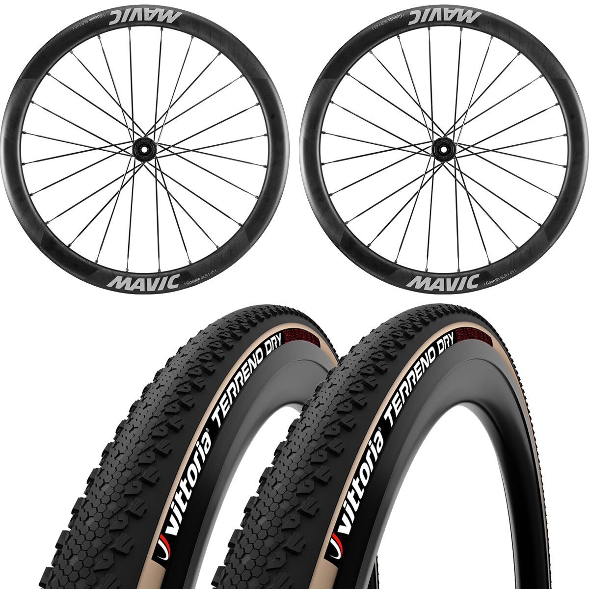 Mavic Mavic Cosmic SLR 45 23i Carbon Wheelset/Vittoria Tire Set