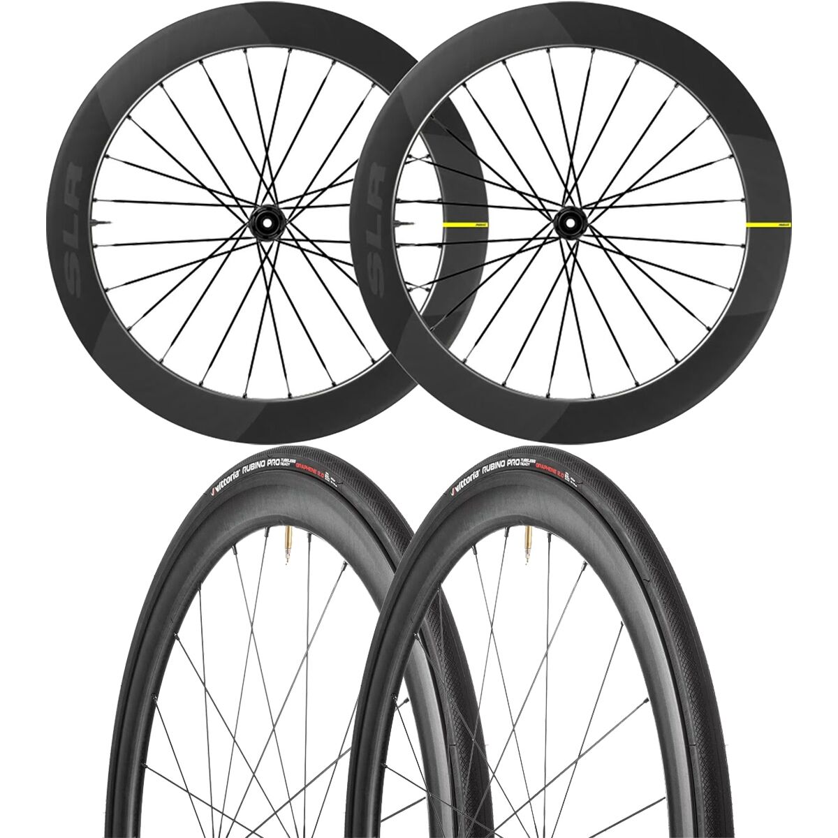 Mavic Mavic Cosmic SLR 65 Carbon Wheelset/Vittoria Tire Set