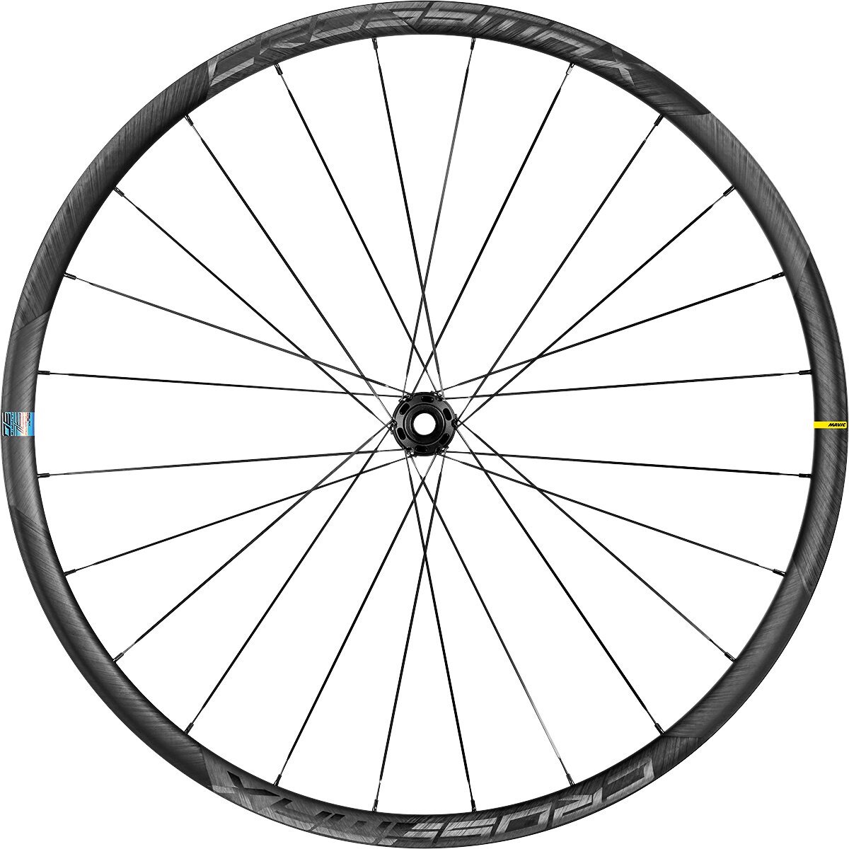 Image of Mavic Crossmax Ultimate 30 29in Wheel Front, Black, 15x110, 6-Bolt