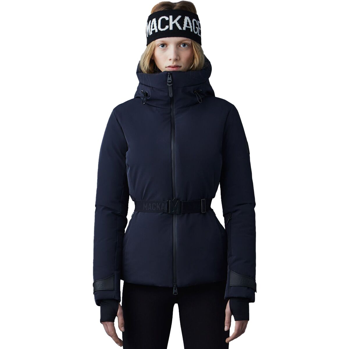 Pre-owned Mackage Krystal No-fur Jacket - Women's In Black