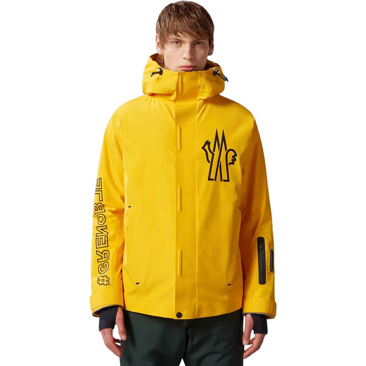 Moncler Grenoble Moriond Jacket - Men's Yellow, XL