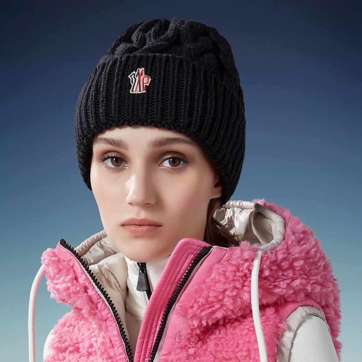MONCLER GRENOBLE SKI HAT White MONCLER GRENOBLE APRES-SKI Moncler Grenoble - Vitkac  main image 4