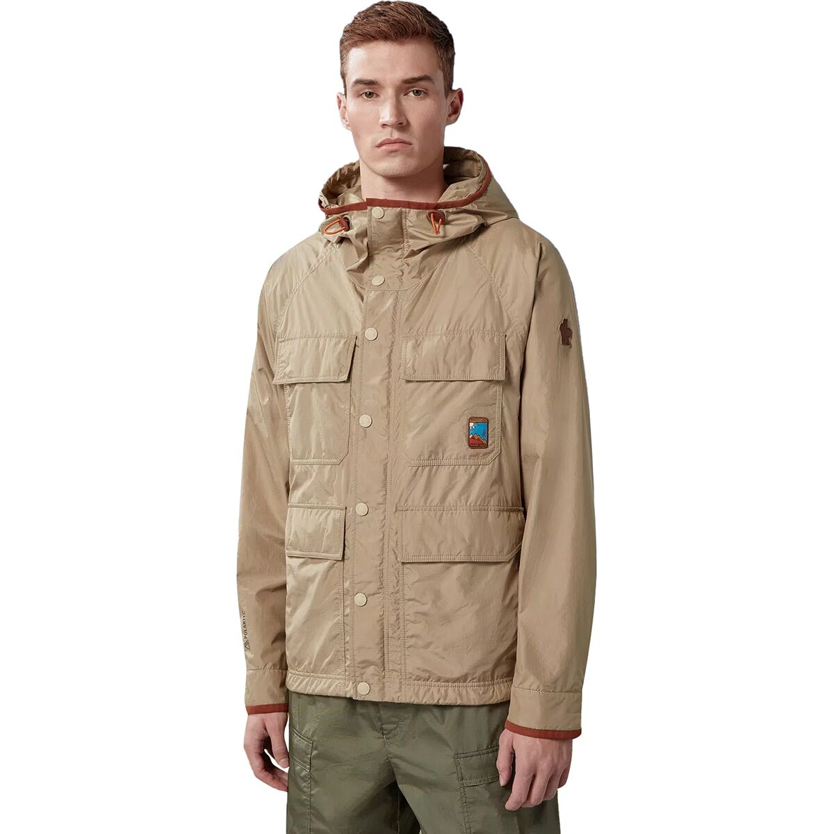 Image of Moncler Grenoble Rutor Field Jacket - Men's Open Beige, 2