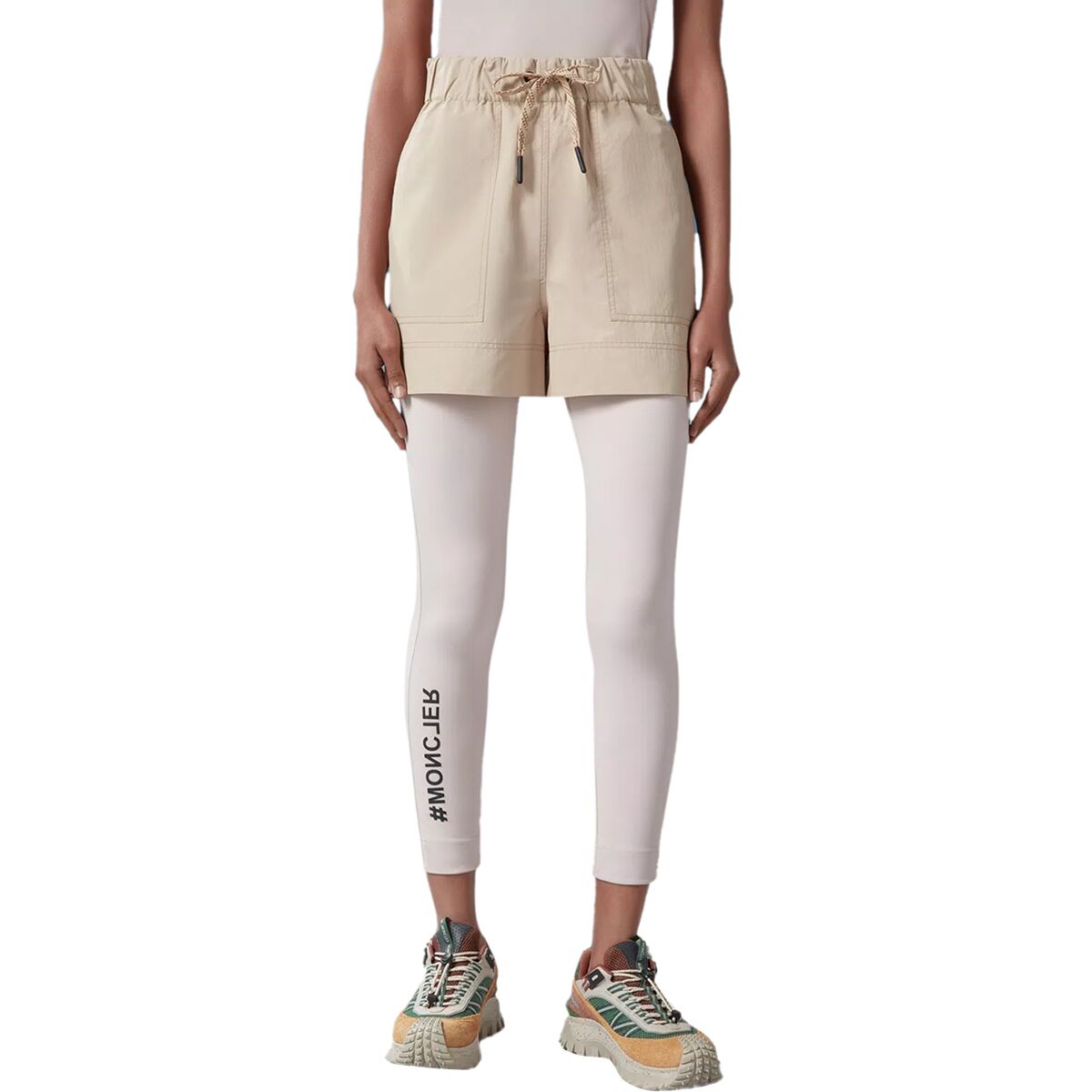 Moncler Grenoble Moncler Grenoble Short - Women's Medium Beige, M