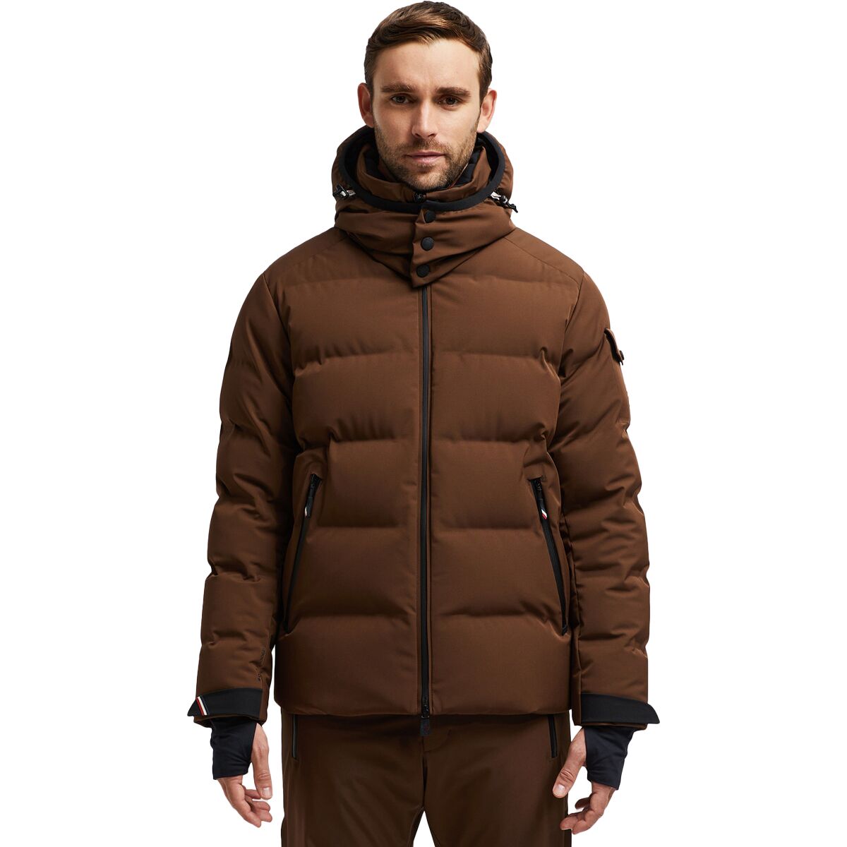 Moncler Grenoble Moncler Grenoble Montgetech Jacket - Men's Open Brown, 2