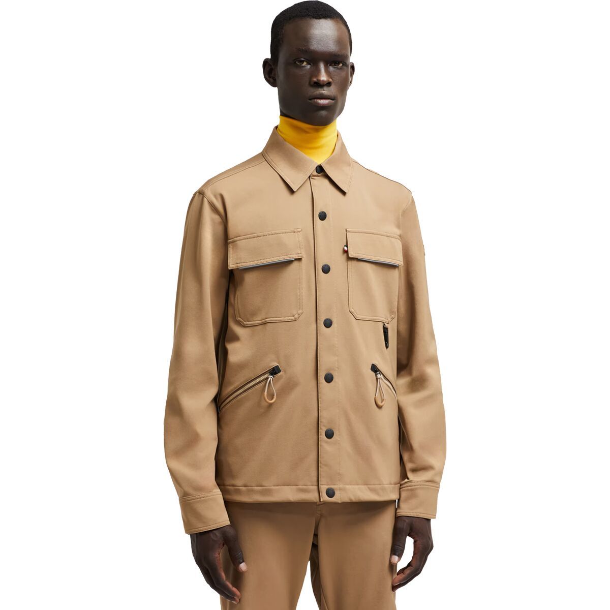 Moncler Grenoble Vadret Shirt Jacket - Men's Brown, 1