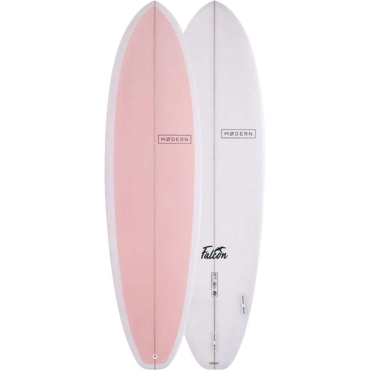 Image of Modern Surfboards Falcon PU Surfboard Candy Pink, 8ft