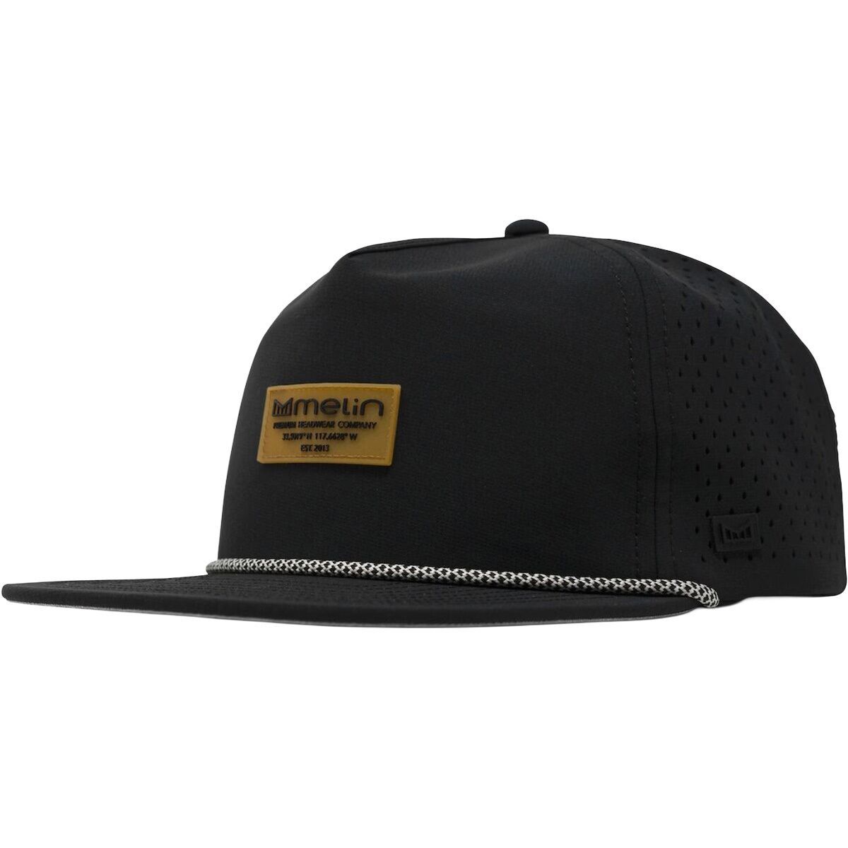 Image of Melin Hydro Coronado Brick Hat Black Gum, Classic