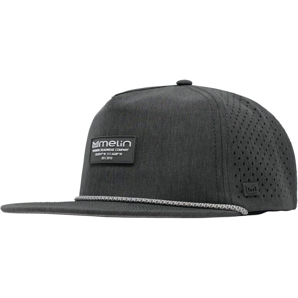 Image of Melin Hydro Coronado Brick Hat Heather Charcoal, S