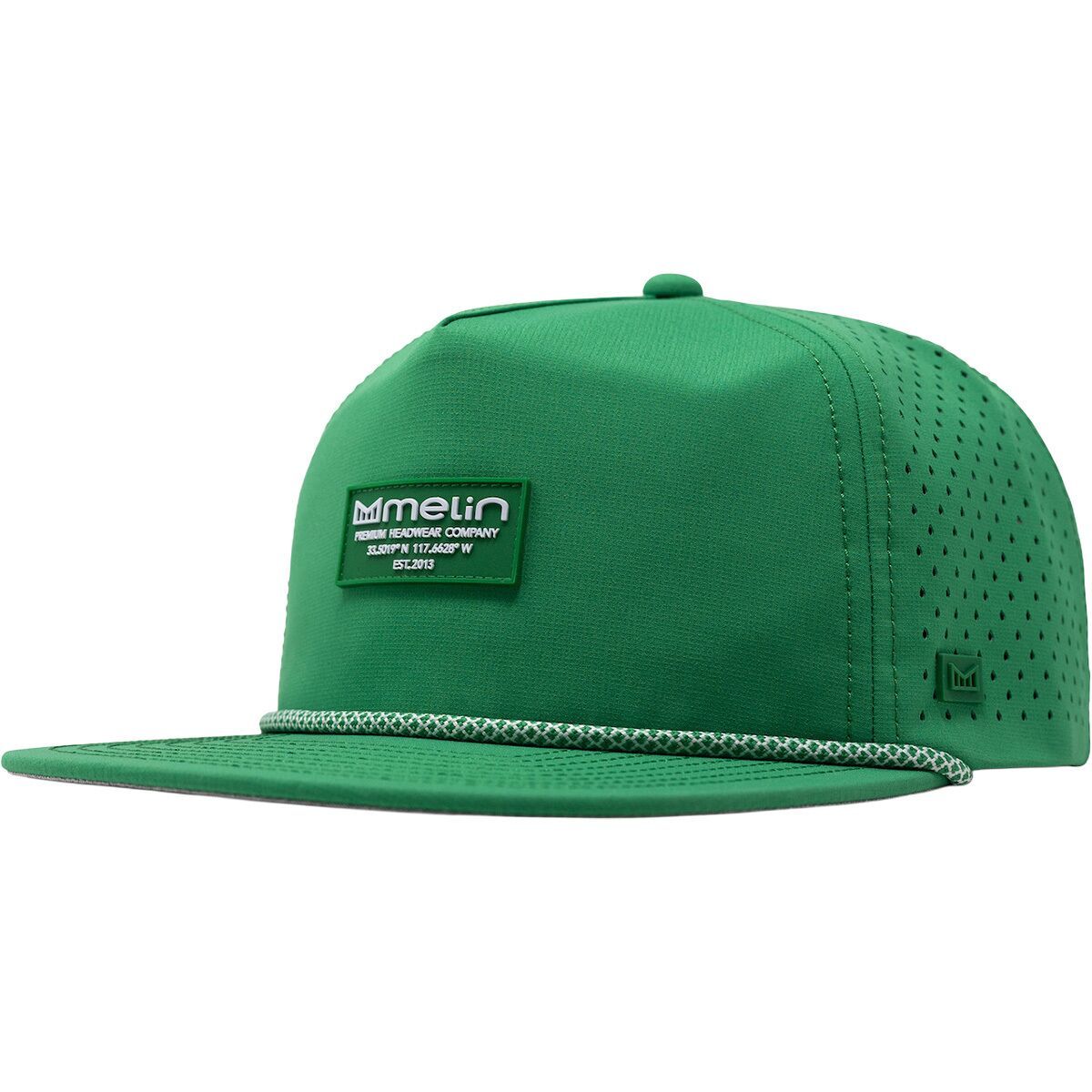 Image of Melin Hydro Coronado Brick Hat Kelly Green, Classic