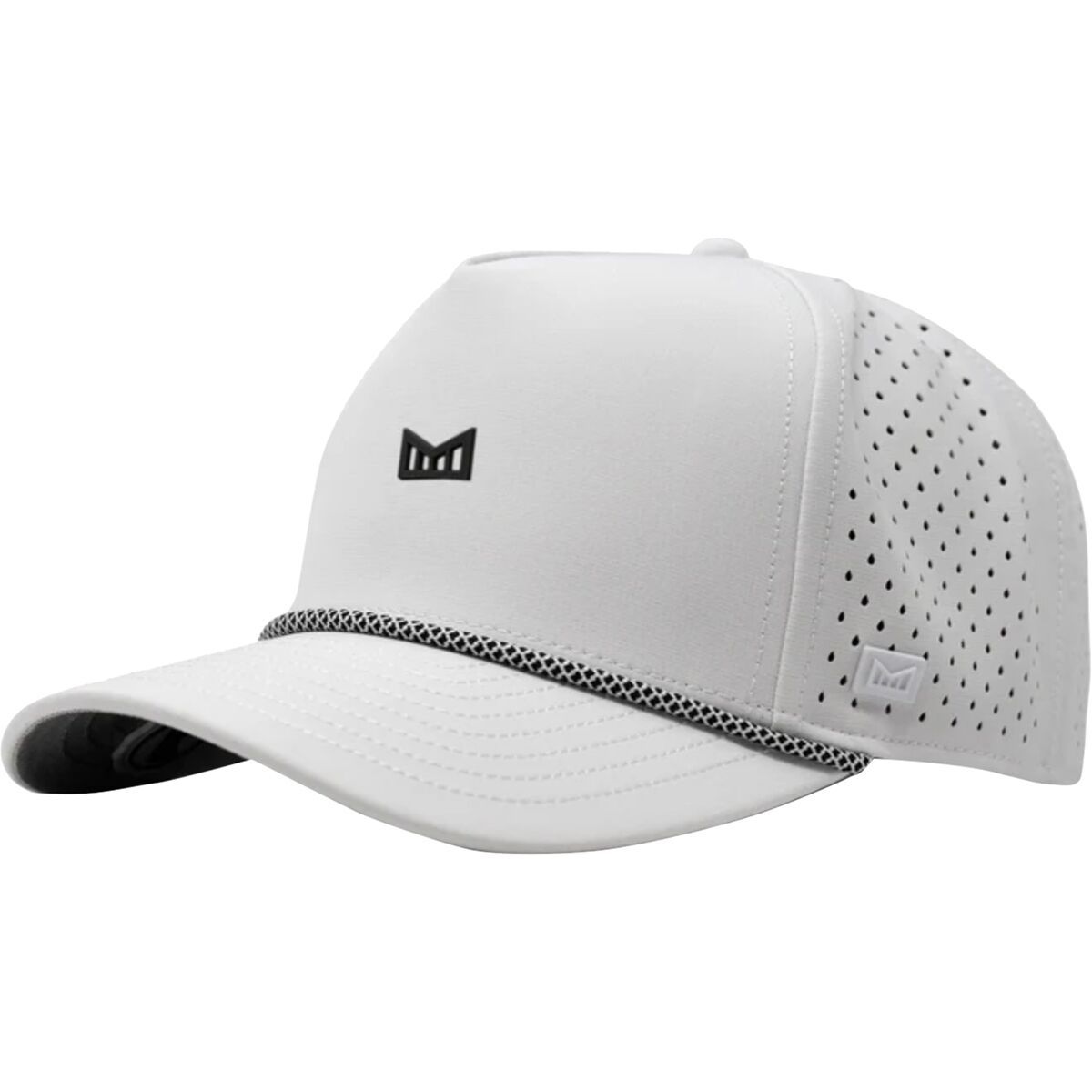 Image of Melin Hydro Odysea Rope Bulls Icon Hat White, XL
