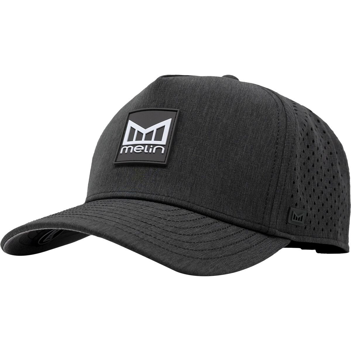 Image of Melin Hydro Odyssey Stacked Hat Heather Charcoal, Classic