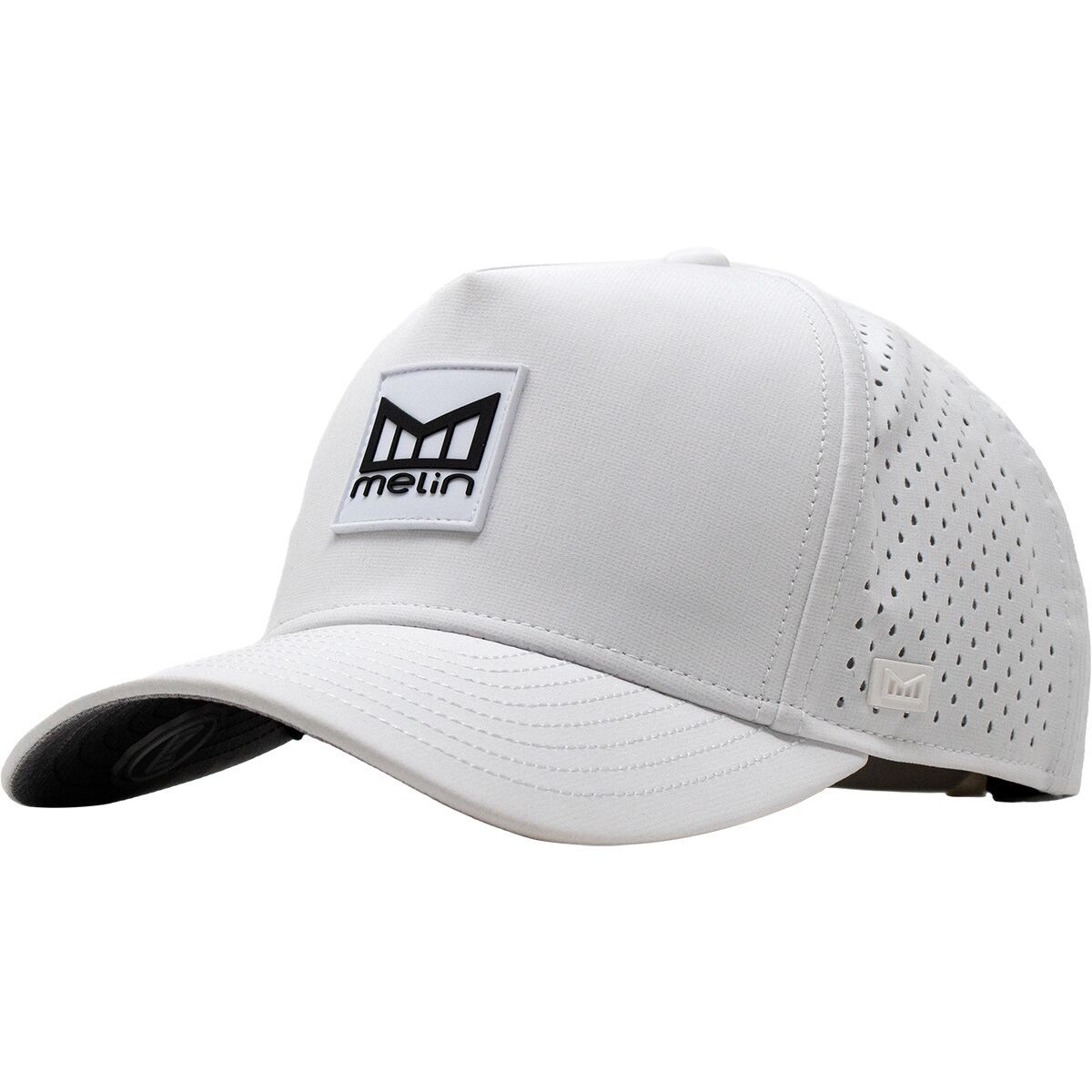 Image of Melin Hydro Odysea Stacked Hat White/White, XL