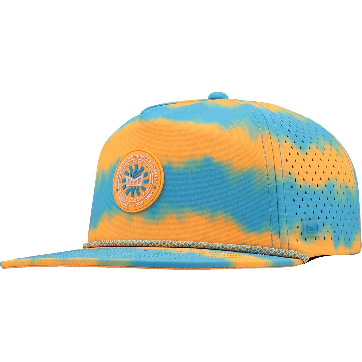 Melin Melin Hydro Coronado Neon Tie Dye Hat Turquoise, Classic