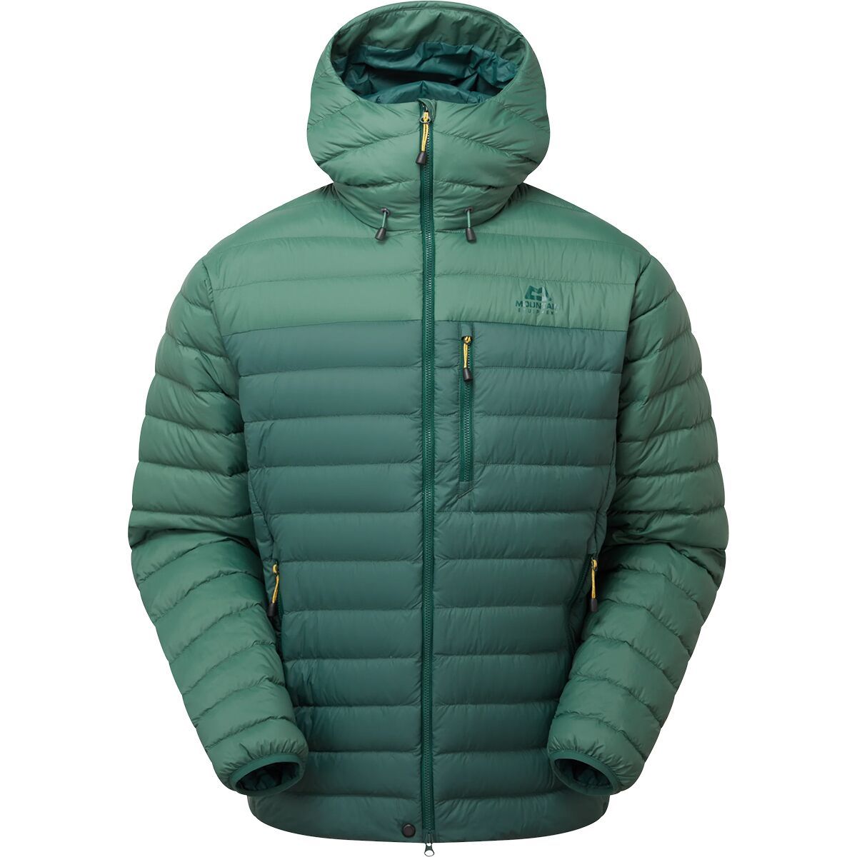Image of Mountain Equipment Earthrise Hooded Down Jacket - Men's Pine/Fern, XL