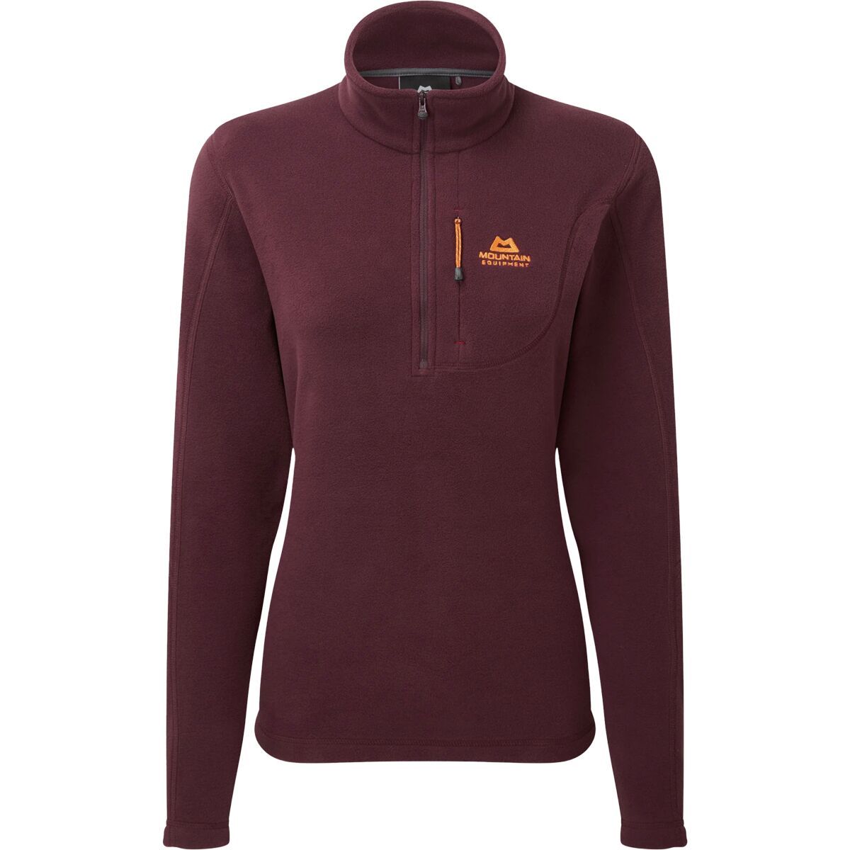 Image of Mountain Equipment Micro Zip T Pullover - Women's Raisin, 8