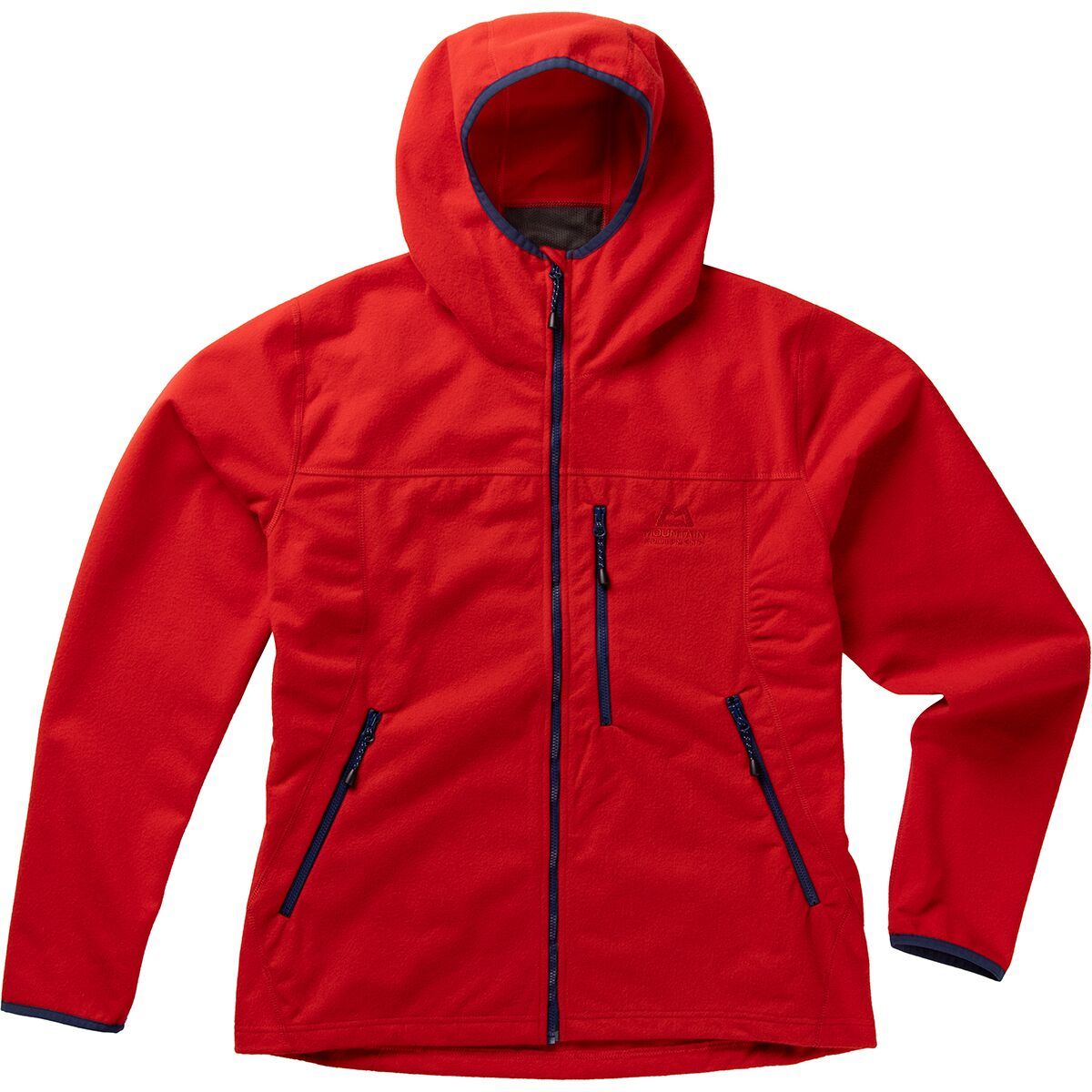 Mountain Equipment Ultrafleece Hooded Jacket Crimson, S