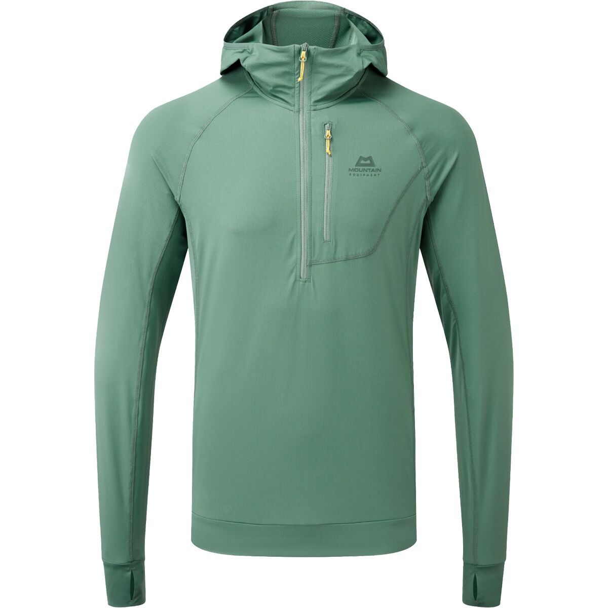 Image of Mountain Equipment Aiguille Hooded Top - Men's Sage, M