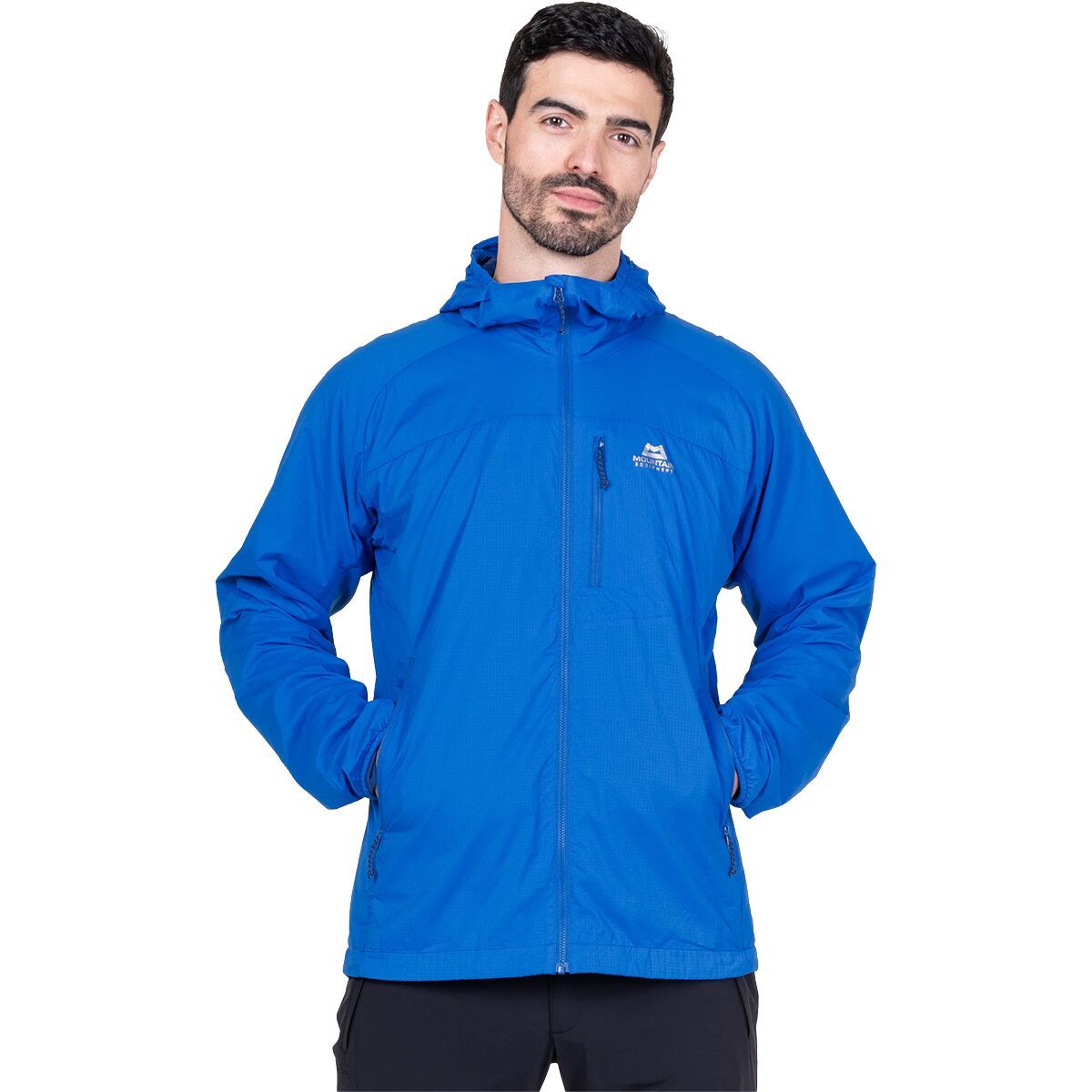 Image of Mountain Equipment Aerotherm Jacket - Men's Atlantic Blue, S