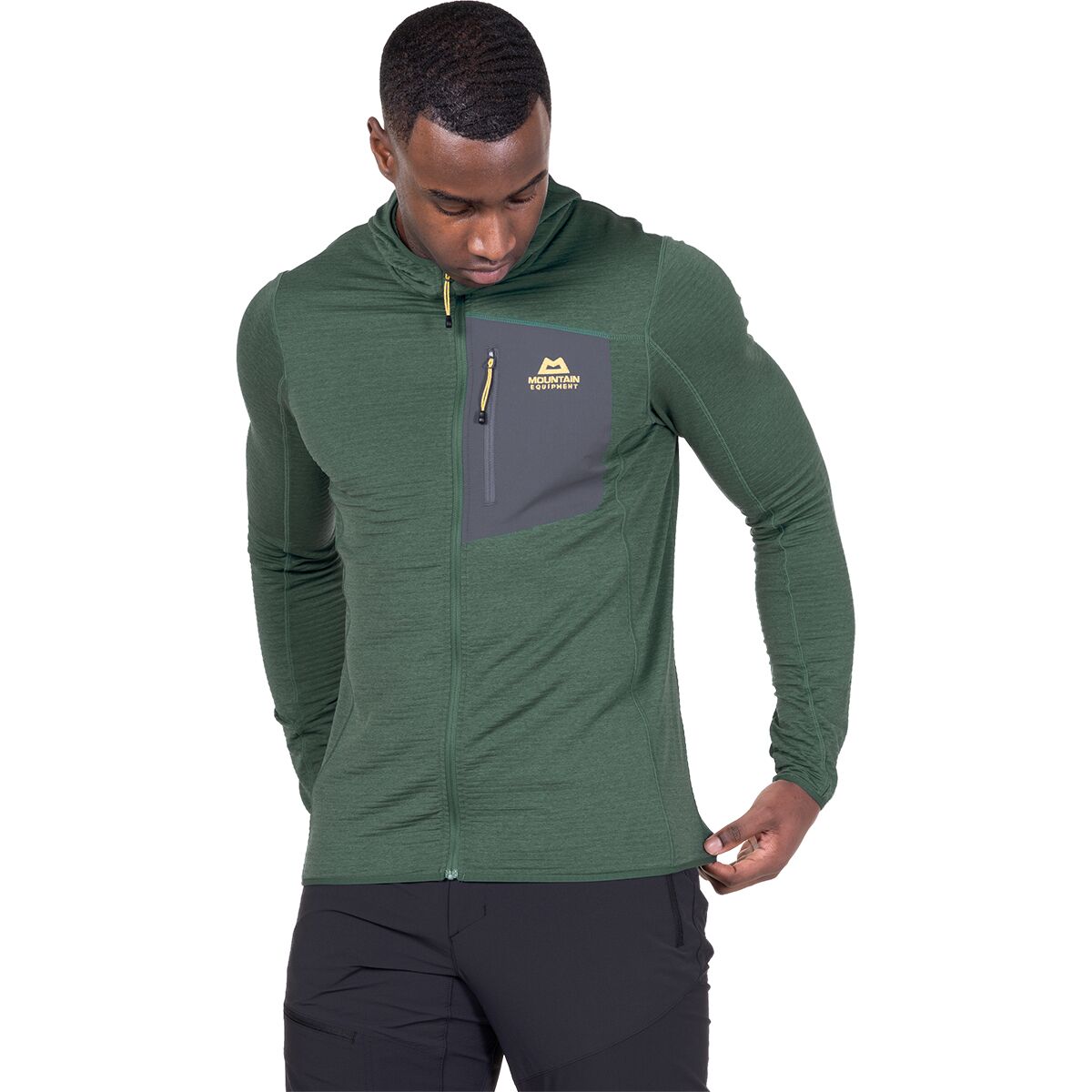 Image of Mountain Equipment Lumiko Hooded Jacket - Men's Fern/Ombre, XXL