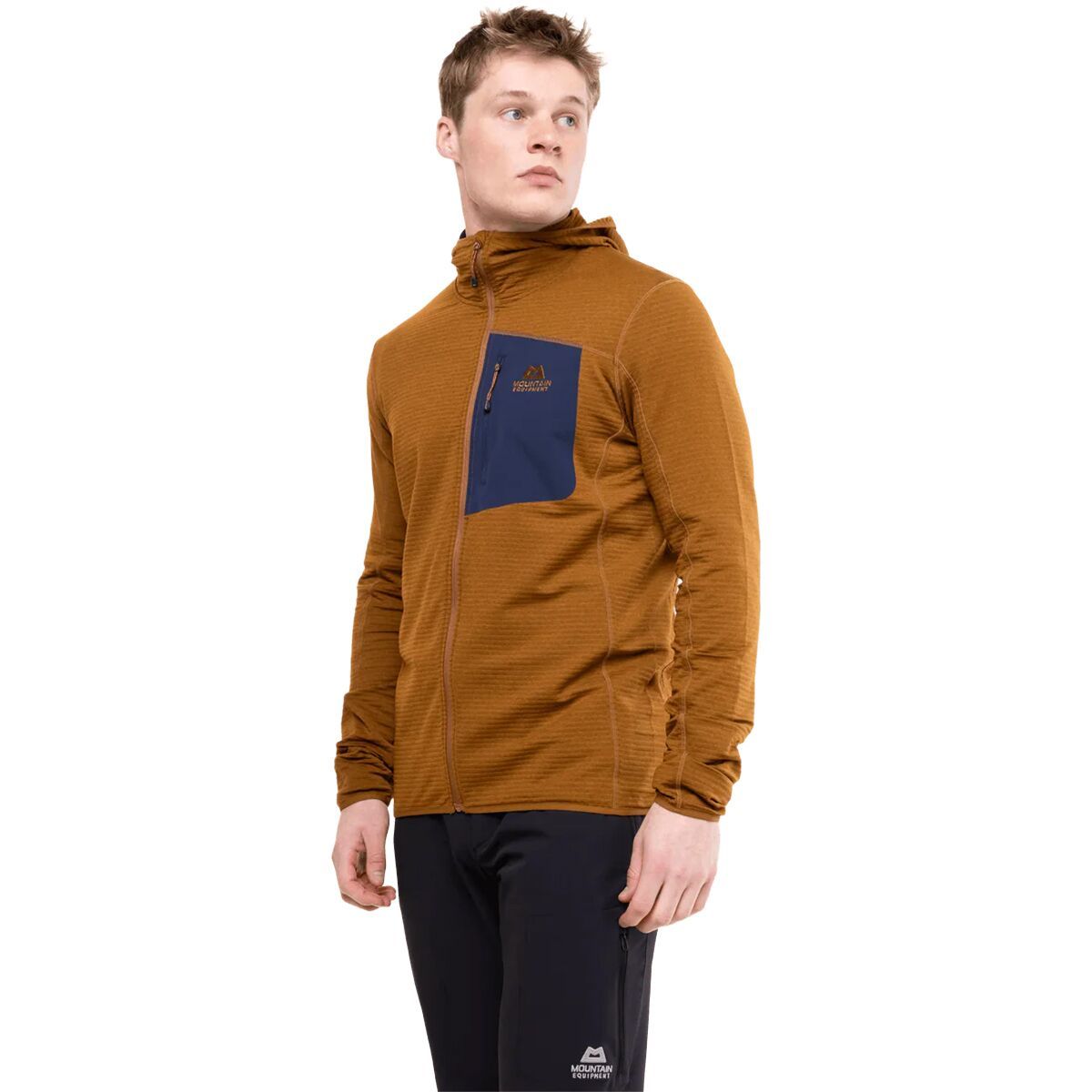 Image of Mountain Equipment Lumiko Hooded Jacket - Men's Walnut/Cosmos, XXL
