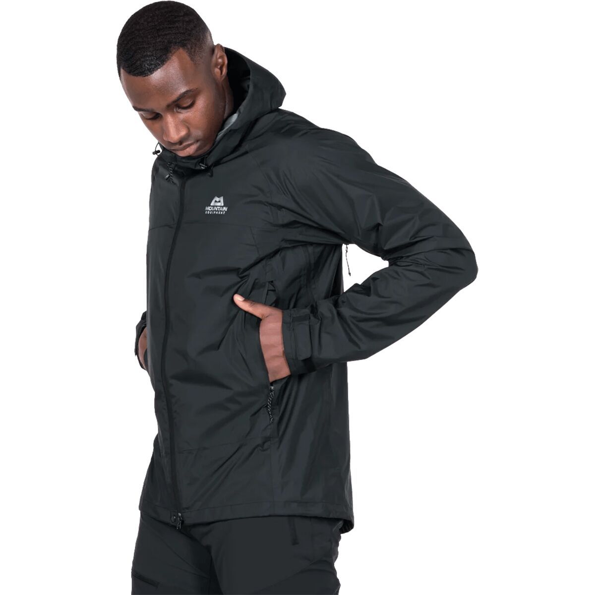 Image of Mountain Equipment Raintower Jacket - Men's Black, S