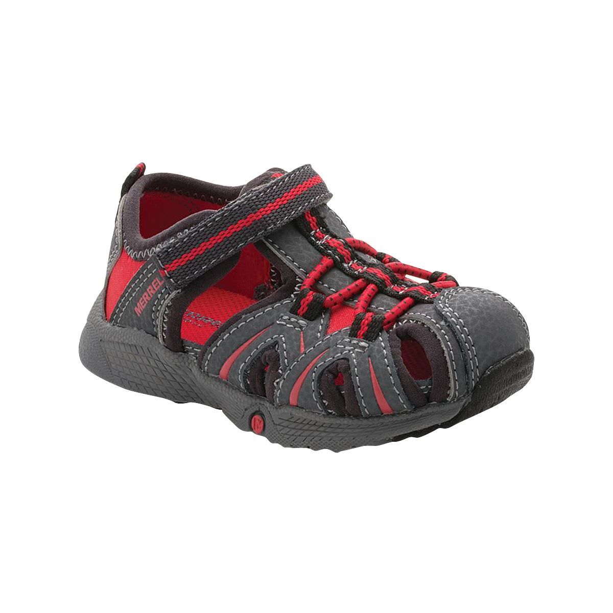 Merrell Hydro Water Shoe - Little Boys' Grey/Red, 10.0