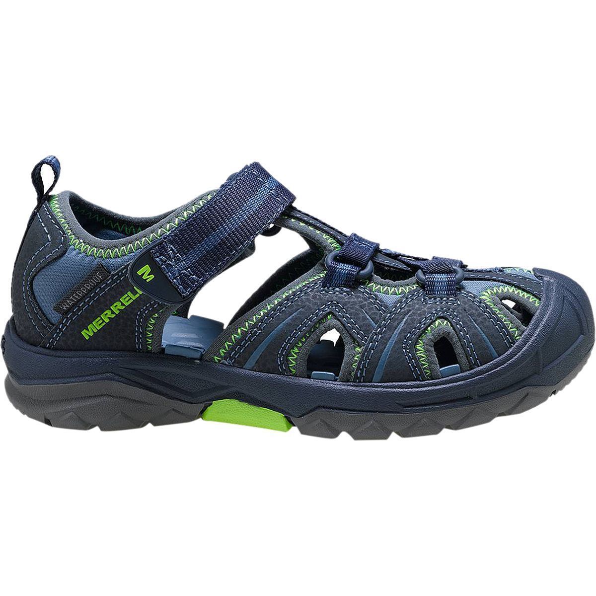 Merrell Hydro Water Shoe - Little Boys' Navy/Green, 11.0
