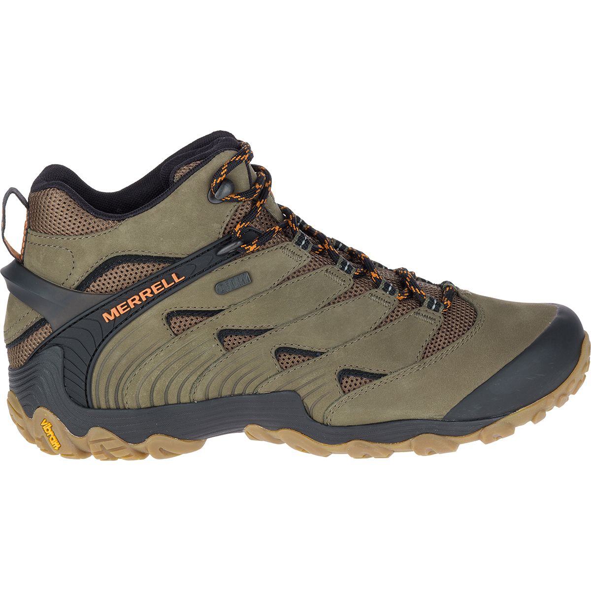 merrell men's chameleon 7 mid waterproof hiking boots