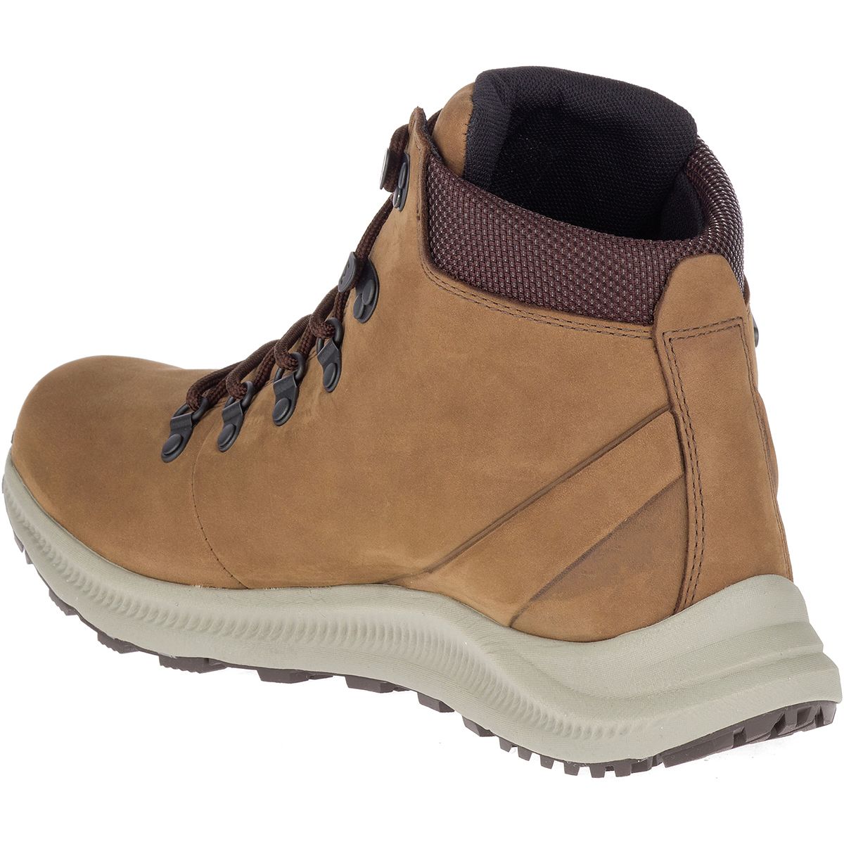 Merrell Ontario Mid Waterproof Hiking Boots Dark Earth Brown - Size 10 J53221 Merrell Medium 10 US Hiking Shoes & Boots for Men for sale  main image 4