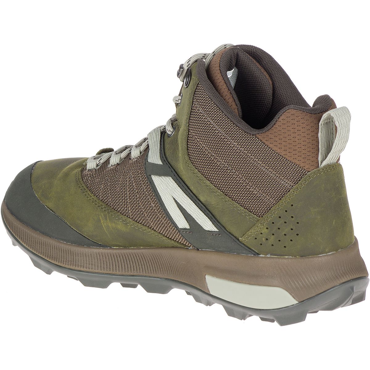 Merrell Zion Mid M-Dry Hiking Trail Boots Mens Size 10 Vibram Soles *Read Desc. Merrell Zion Mid Waterproof X Unlikely Hikers Boot - Men main image 2