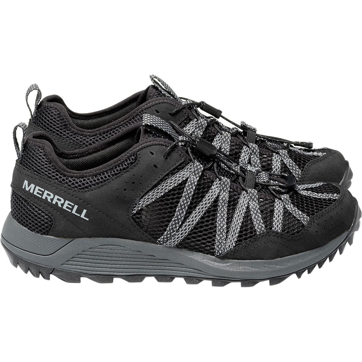 Merrell Wildwood Aerosport Men\'s Size 7.5 Black Hiking Shoes J036109 Lightweight Men main image 3