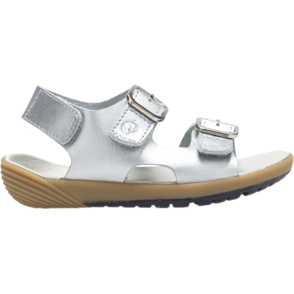 Merrell Bare Step Sandal - Kids' Silver, 7.0