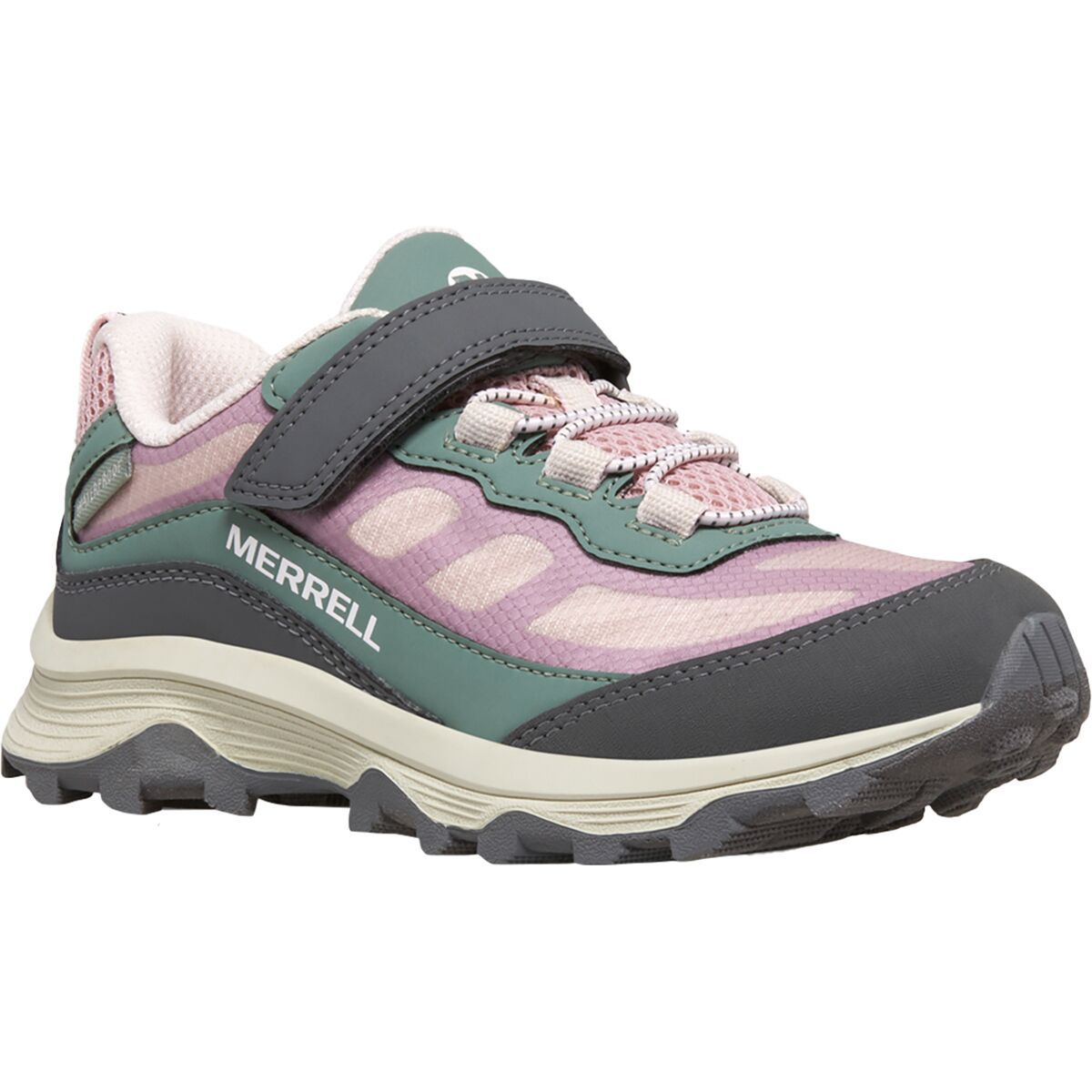 Merrell Moab Speed Low A/C Waterproof Shoe - Kids' Dusty Pink/Orange, 13.5