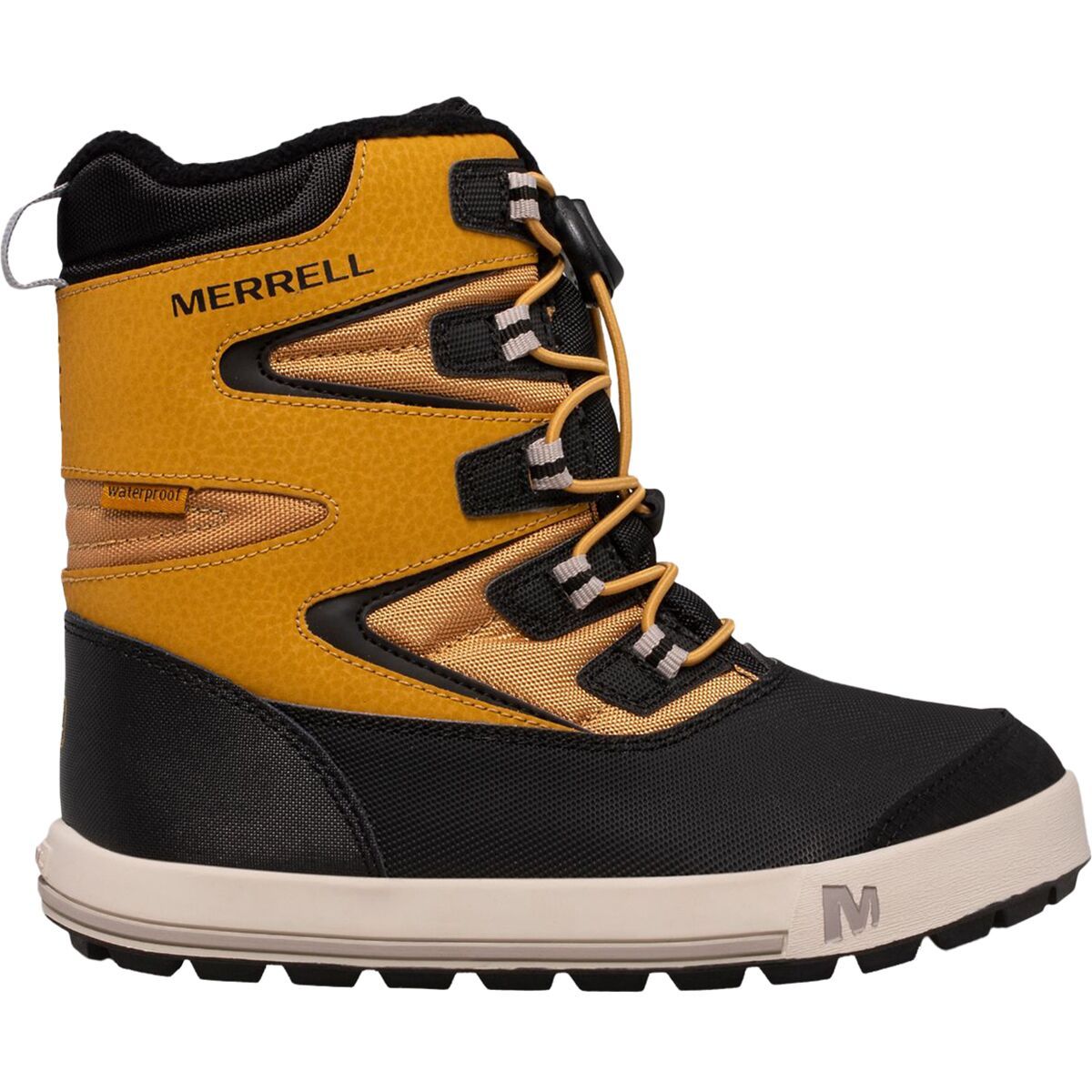 Merrell Snow Bank 3.0 Waterproof Boot - Kids' Wheat, 5.0